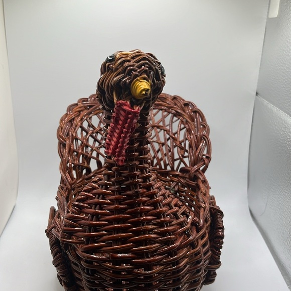 Wicker Turkey friend 🦃. Cute basket - Picture 2 of 9